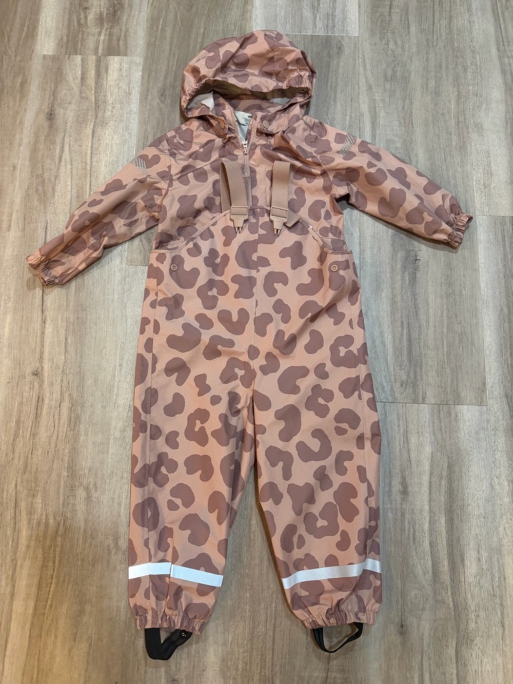 H&M Pink Camo Kids Waterproof Overall